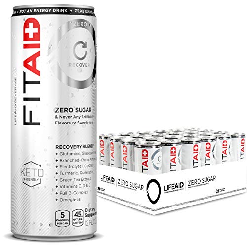 LIFEAID FITAID ZERO, Keto Friendly Recovery Drink