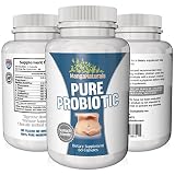 Pure Probiotics Supplement for Men & Women with Most potent Formula (60 capsules - 1 bottle)