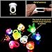 Mikulala Party Favors For Kids LED Jelly Light Up Rings Toys Bulk Glow In The Dark Party Supplies with 100 Glow Stars & 36 Bumpy Rings (9 Color 9 Shape)