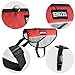 Pretty Pets PRETTYPETS Lightweight Service Dog Vest Cool Red Mesh Harness with 2 Free Removable Service Dog and 2 “Emotional Support” Patches (S;Girth:15-16'')