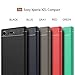 Sony Xperia XZ1 Compact Case, Sony Xperia XZ1 Mini Case, Sucnakp TPU Shock Absorption Technology Raised Bezels Protective Case Cover for Sony Xperia XZ1 Compact Phone (TPU Black)