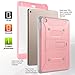 ULAK iPad Mini 4 Case, [Drop Protection] Knox Armor [Rugged Defense] Heavy Duty with Shock Absorbent [Dual Layered Hybrid Case] Built in Stand Cover for Apple iPad Mini 4 - [Pink]