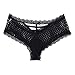YiZYiF Sissy Pouch Men's Lingerie Floral Lace Bikini Briefs Criss Cross Jockstraps Panty Black X-Large