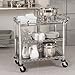 Seville Classics Heavy-Duty Commercial-Grade Utility Cart, NSF Listed
