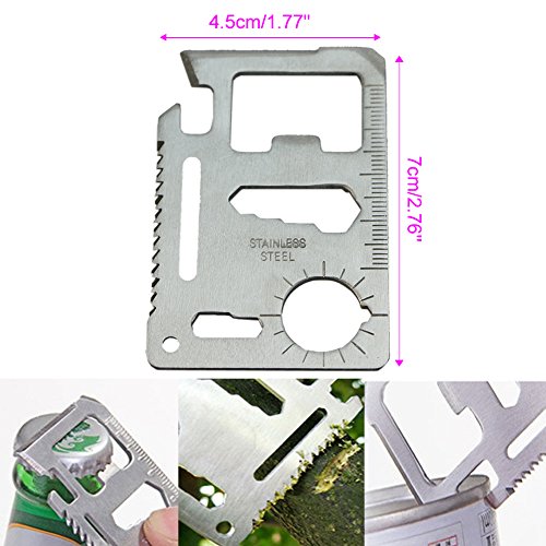 Kangnice® New Outdoor Camping Hiking Equipment Sporting Self Help Survival Emergency Tools Box Kit Set - Thumbnail 6