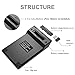UPWADE Wireless Numeric Keypad, 2.4G 18-Key USB Financial Numpad for Laptop Tablet Desktop PC Computer