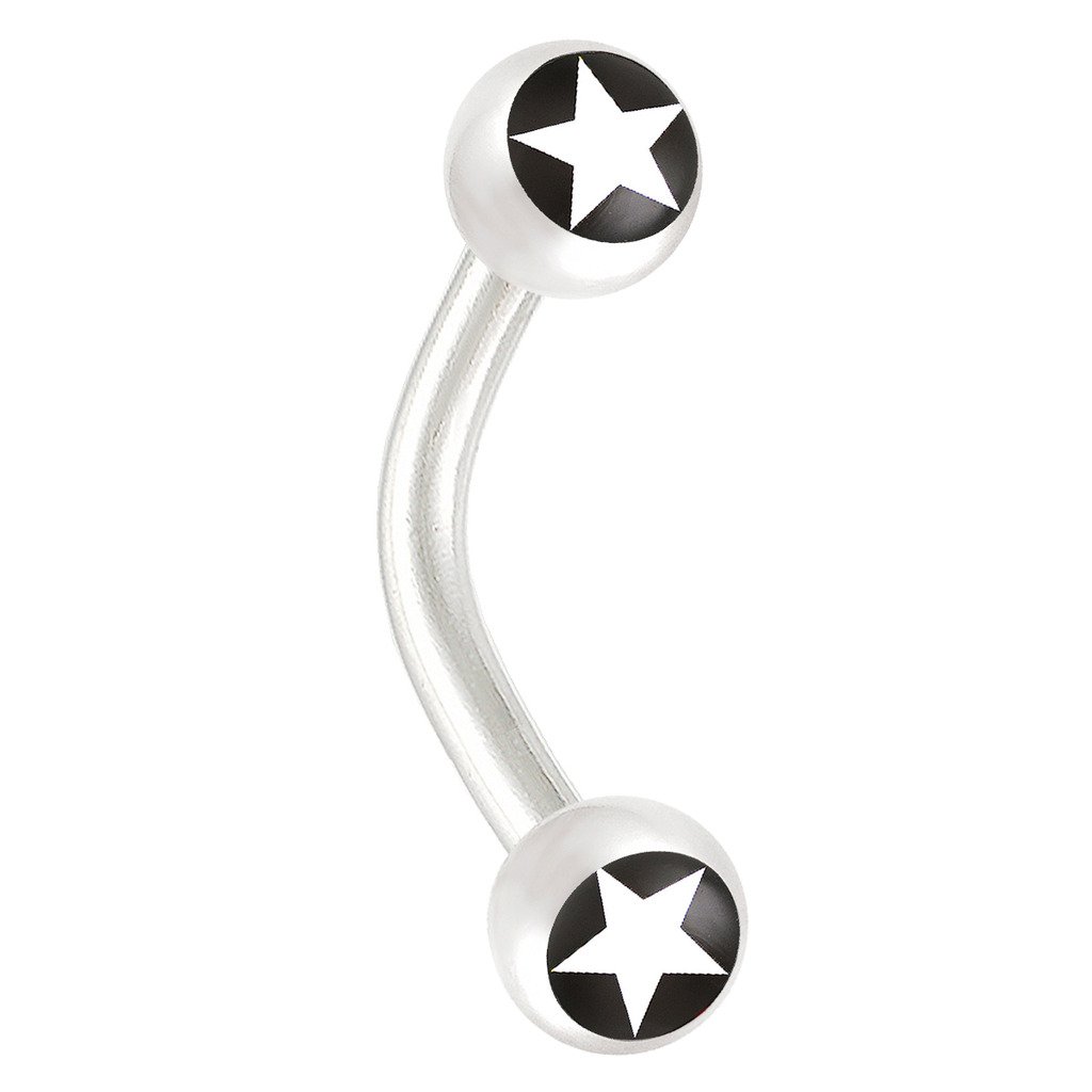 Bridge Piercing Straight Or Curved Barbell