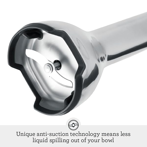 BREVILLE BSB510XL CONTROL GRIP IMMERSION BLENDER, BRUSHED STAINLESS STEEL