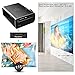 Projector, CiBest Video Projector with 2800 Lux 170″ Display Portable Mini LED Home Theater Entertainment Projector 1080P Supported, Compatible with PS4, HDMI, VGA, TF, AV and USBthumb 1