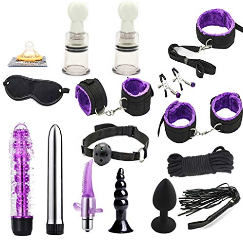 Winzfred Six Toys for Couples Adùlt Six Toys Kit Bondage Toy for Couples Playing