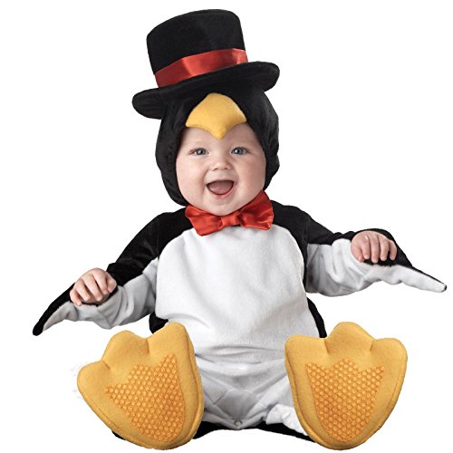 InCharacter Costumes Baby's Lil' Penguin Costume, Black/White/Yellow, Medium