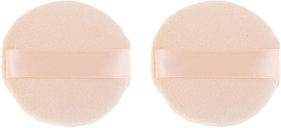 Amazon Co Jp 2本 パウダーパフ メイクパフ 化粧パフ 化粧品 ベースメイク メイクアップ ビューティー