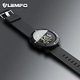 LEMFO LF19 Digital Men's Smart Watch IP68 Waterproof 5ATM Call SMS Notification Sport Smartwatch with LED Backlight