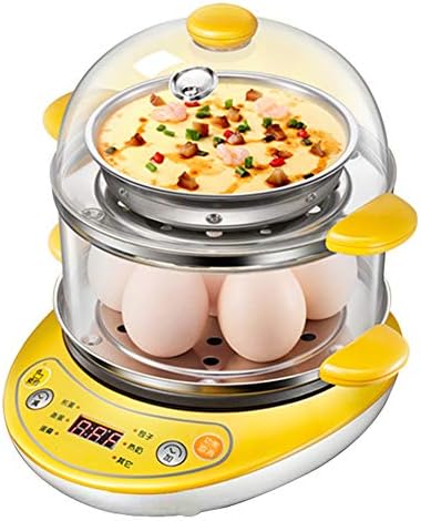 Breakfast Machine Appointment Timing Non-Stick Frying Pan Egg Cooker, Kitchen Multifunction Hot Milk Hot Meals Cooking Tools Electric Mini Omelette Egg Boiler Anti-Dry