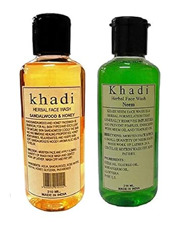herbal face wash khadi