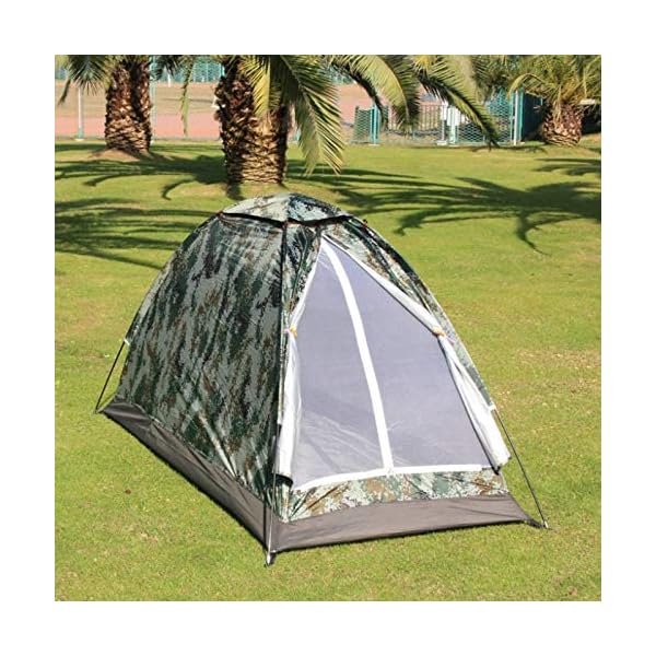 IHCIAIX Outdoor-Tarnzelt, Strandzelt, Campingzelt, für 1 Person Einlagige Polyestergewebe wasserdichte Zelte Tragetasche – Bild 5