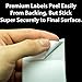 Premium, Extra Sticky 2.25 x 1.25in Direct Thermal Label 4 Pack. Bulk (4,000) Perforated Top Coated, Self Adhesive Stickers for FNSKU Barcode. Zebra Printer Compatible. Packaging and Shipping Supplies