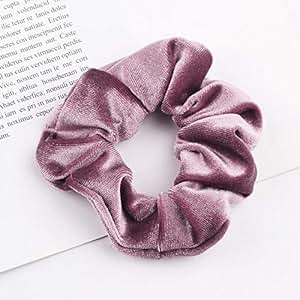 Amazon Com 30color Fashion Velvet Scrunchies Hair Accessories