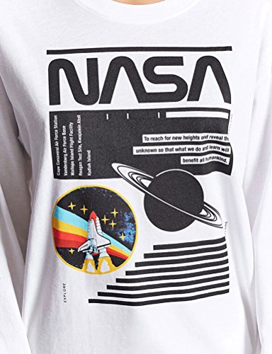 51Ju%2Bp8eaIL Ezcosplay Crew Neck Long Sleeve Letter Printed Shirt Graphic Tee Tops for Women - Image 4