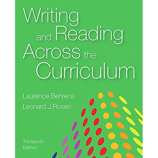 Amazon.com: Writing and Reading Across the Curriculum (13th