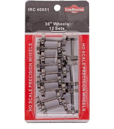 Amazon.com: Intermountain 40051 HO scale Metal Wheels 36 standard