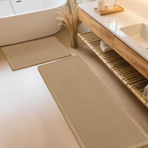Im home IM HOME Waffle Bath Mat Set