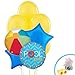 BirthdayExpress Summer Beach Ball Pool Party Supplies - Balloon Bouquet