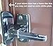 Storm Door Strike Kit for Inside Handle or Deadbolt Assembly