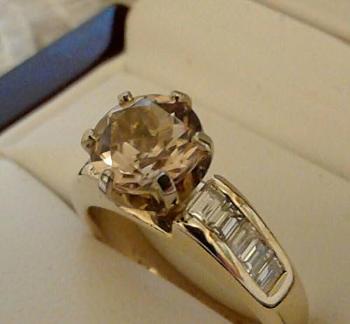 NOT FOR SALE-Custom Zultanite Engagement Ring. Zultanite at its best 7.5mm 2.cts of pure joy,she loved it. Congratulations to Jen and Mike.