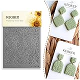 Keoker Polymer Clay Texture Sheets, Clay Texture