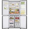 LG GML844PZKV Freestanding Rated American Fridge Freezer -Steel