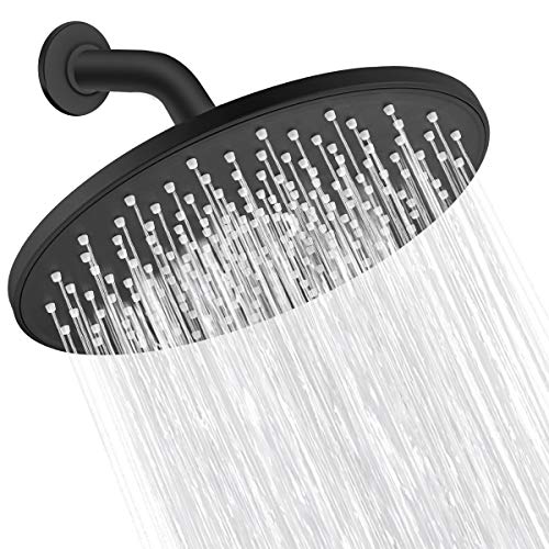 Rain Shower Head VMASSTONE 9In High Pressure Showerhead Tool Free