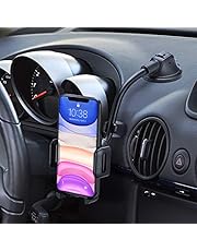 Mpow Car Phone Mount, Dashboard Windshield Car Phone Holder with Long Arm, Strong Sticky Gel Suction Cup, Anti-Shake Stabilizer Compatible iPhone 11/11 Pro/Xs Max/XS/XR/X/8/7, Galaxy, Moto and More