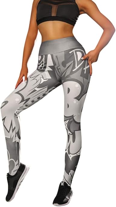 Leggins Mujer Pantalones Yoga Mujeres, Yusealia Cintura Alta ...