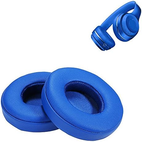 Cushions Beats Studio 2.0/3.0 Ear Pads Replacement Earpads Memory Foam Ear Cover Cups Cushion- Compatible Studio 2 & 3 Wireless On Ear Headphones (Blue)
