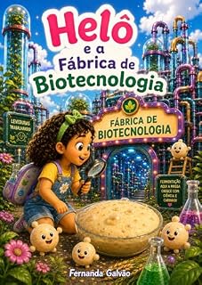 Livro Helô e a fábrica de biotecnologia (Pequena Cientista Helô)