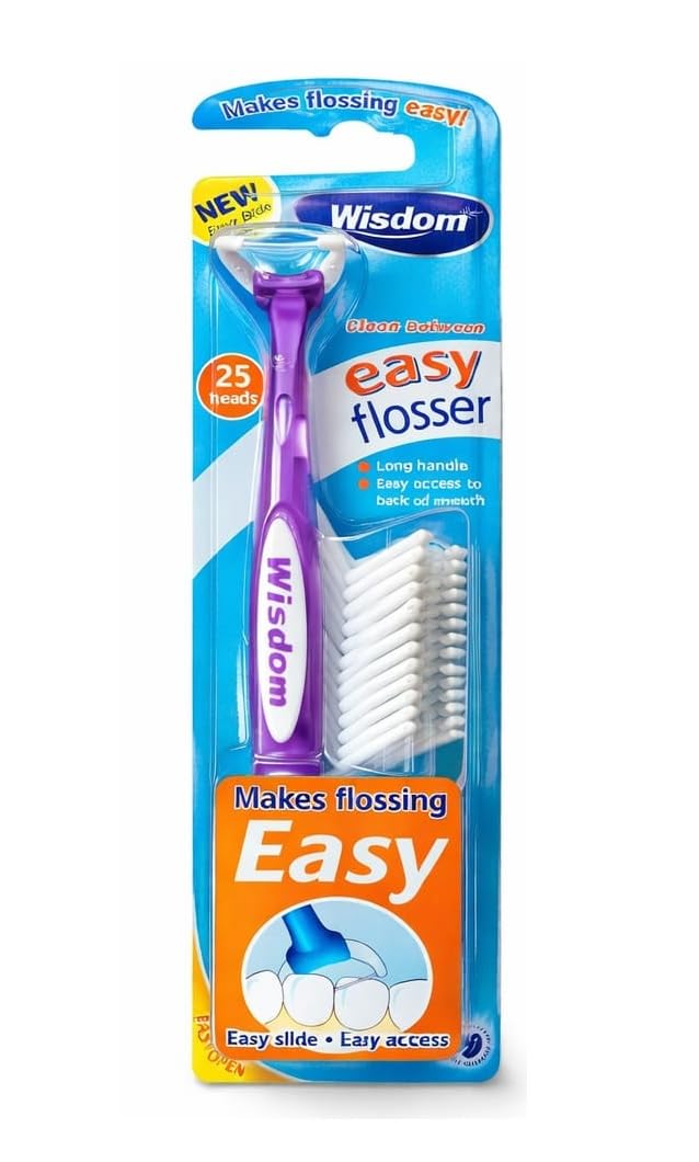 Wisdom Easy Floss Daily Flosser - Random Colour