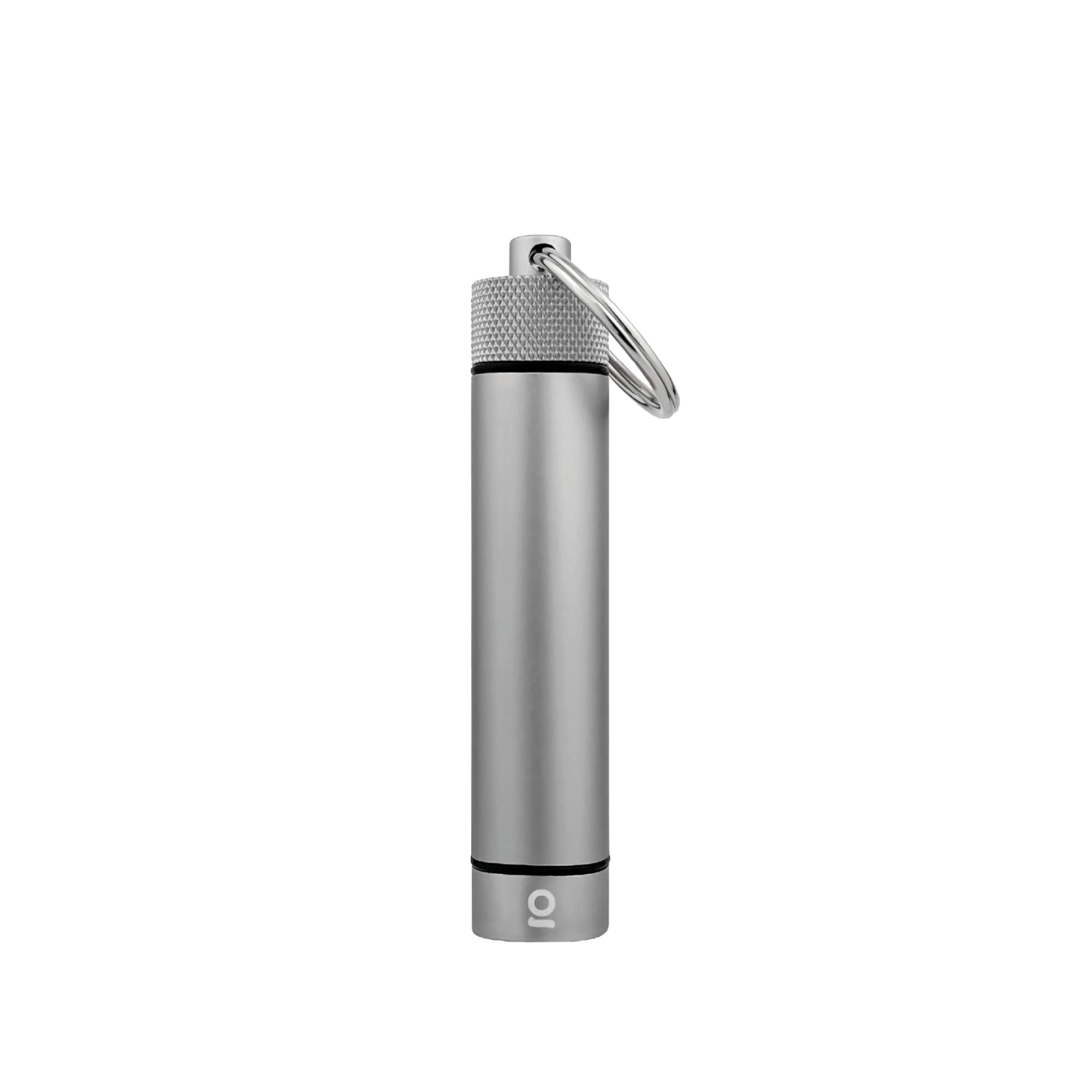 Photo 1 of ONGROK Premium Storage Tube, Keychain, Pocket-Sized, Airtight, Aluminum Metal Holder and Case (Gun Metal)