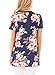 Dokotoo Womens Casual Summer Tops Short Sleeve Crewneck Fashion Solid Color Shirts Loose Tunic Shirt Blouse Basic Tee T-Shirt and Blouses