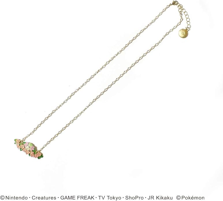 Amazon ポケットモンスター Pokemon ポケモンシリーズ シェイミとお花畑ネックレス ネックレス 通販