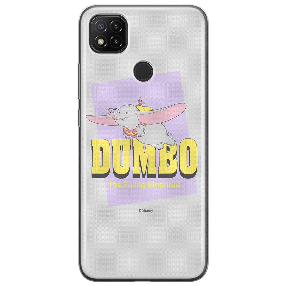 ERT GROUP mobile phone case for Xiaomi REDMI 9C original and officially Licensed Disney pattern Dumbo 005 optimally adapted to the shape of the mobile phone, case made of TPU
