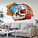 Christmas Wall Decals - Coerni Removable Waterproof Wall Stickers 27.6'' * 19.7''