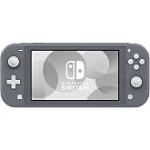 Nintendo Switch Lite Console &ndash; (Japanese Version) | Handheld Gaming System | Compact &amp; Lightweight | Region-Free | Built-in Controls | Great for Travel &amp; Kids | Japanese Packaging (Gray)