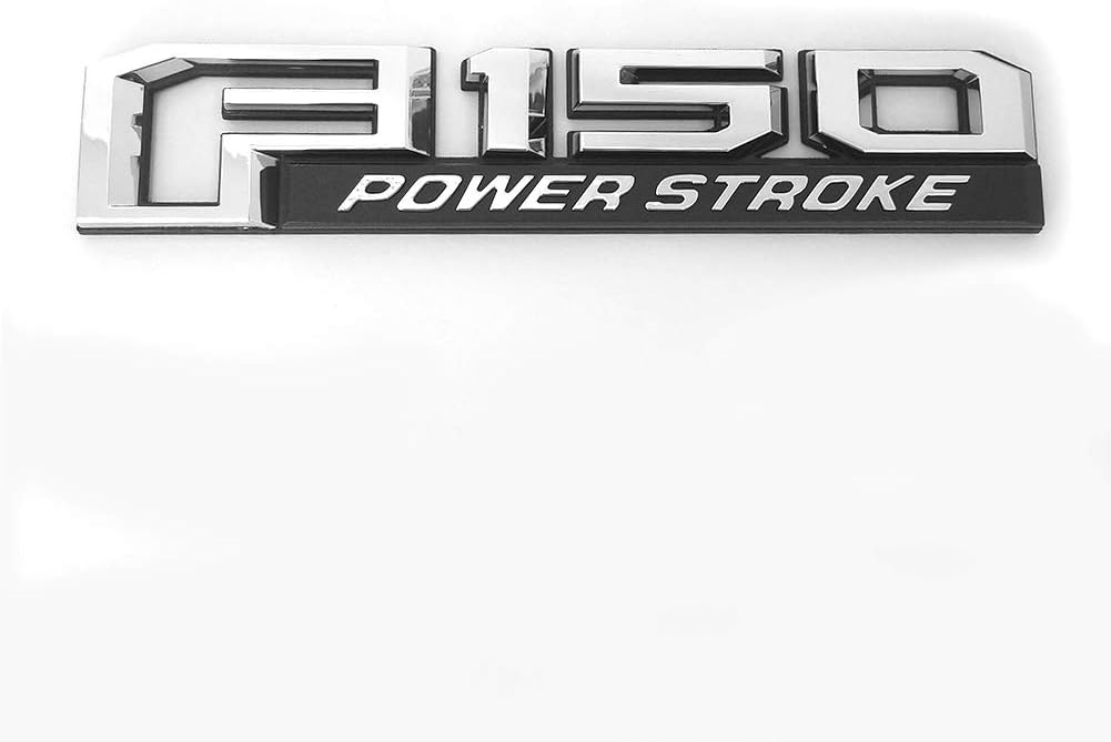 3x OEM Black F150 Powerstroke Emblems Side Fender F150 Power Stroke