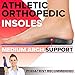 Plantar Fasciitis Arch Support Shoe Inserts Women& Men - Insoles For Men & Women- Orthotics Inserts For Flat Feet Foot & High Arch  - Athletic Running Insoles Men - Work boots Insoles For Men