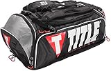 TITLE Excel Hyper Sport Bag/Back Pack, Black/Silver