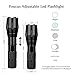 Youbu Portable Tactical LED Flashlight with Cree T6 1000 Lumens 5 Light Modes,Ultra Bright Pocket Torch for Hiking,Camping,Fishing-Free Survival Credit Card Tool