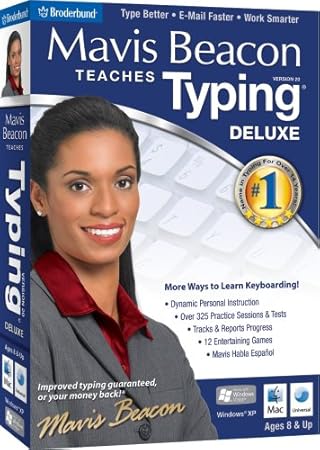 Mavis Beacon Teaches Typing Deluxe 20 - Old Version