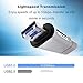 QERY 3-in-1 USB 3.0 Memory Card Reader, SD/Micro SD Card Reader With Standard USB Type C Male/ USB Male & Micro USB Male Connector For Smartphones/Tablets With OTG Function