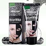 Charcoal Peel Off Mask,Blackhead Remover Mask, [Removes Blackheads] - Purifying Quality Black Peel off Charcoal Mask - Deep Cleansing Acne Mask - Best Mud Facial Mask 60 gram (2.11 ounce)